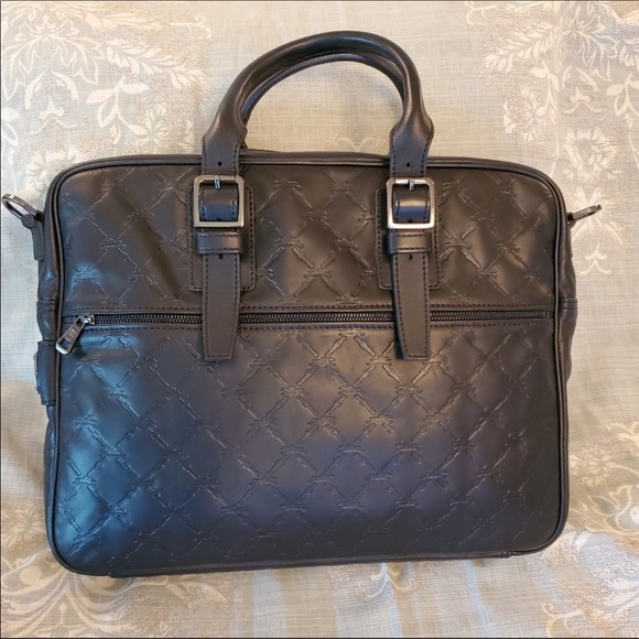 Longchamp briefcase black leather bag - Picture 13 of 14